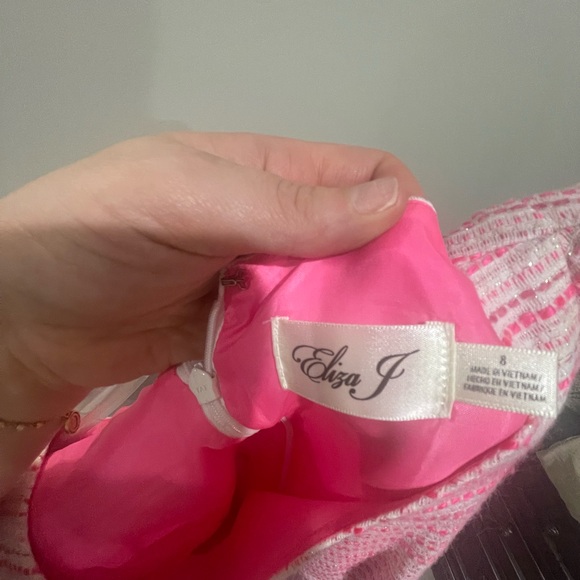 Eliza J pink dress with tassels - Picture 3 of 3